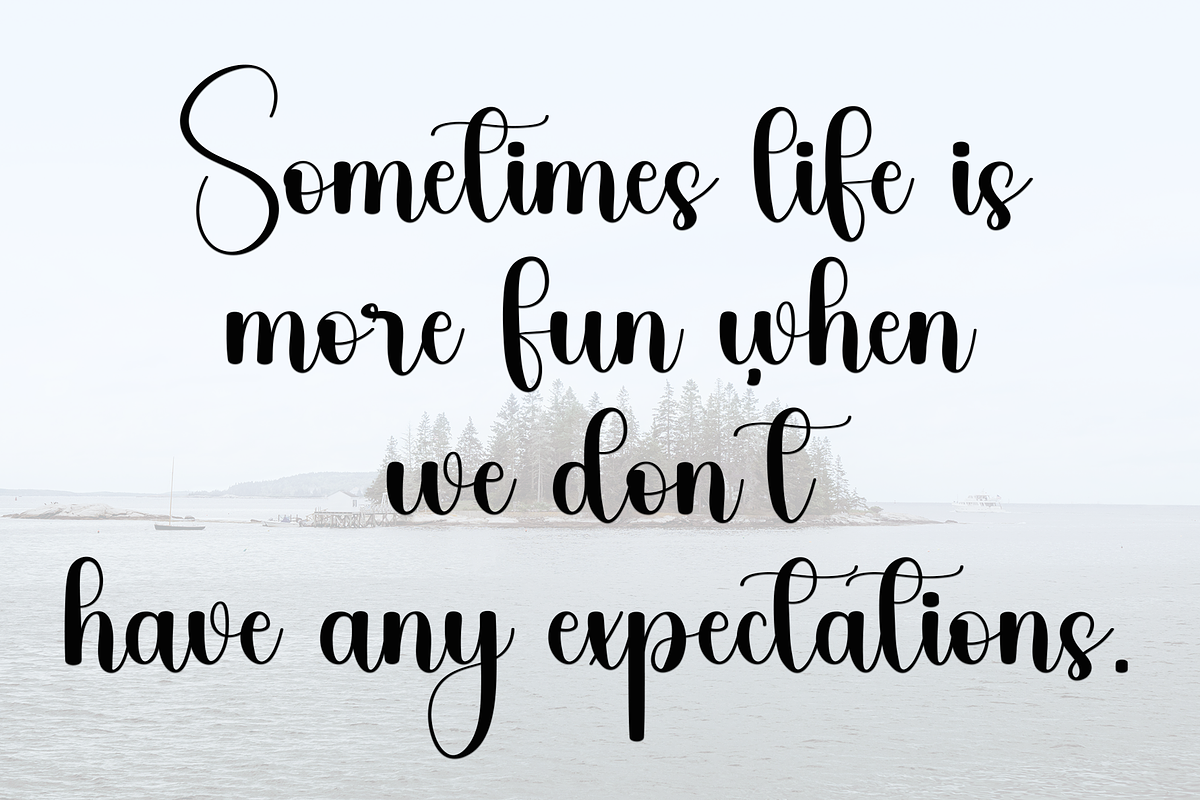 Weekly Planning, a Handwritten Font by InermediaSTUDIO (Photo 6 of 8)