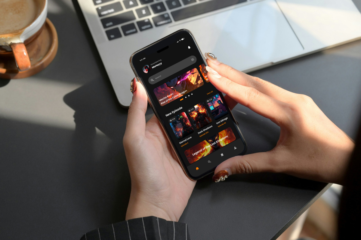 TenshiPlay - Anime Streaming Mobile, an App Template by trabaskriya (Photo 4 of 5)