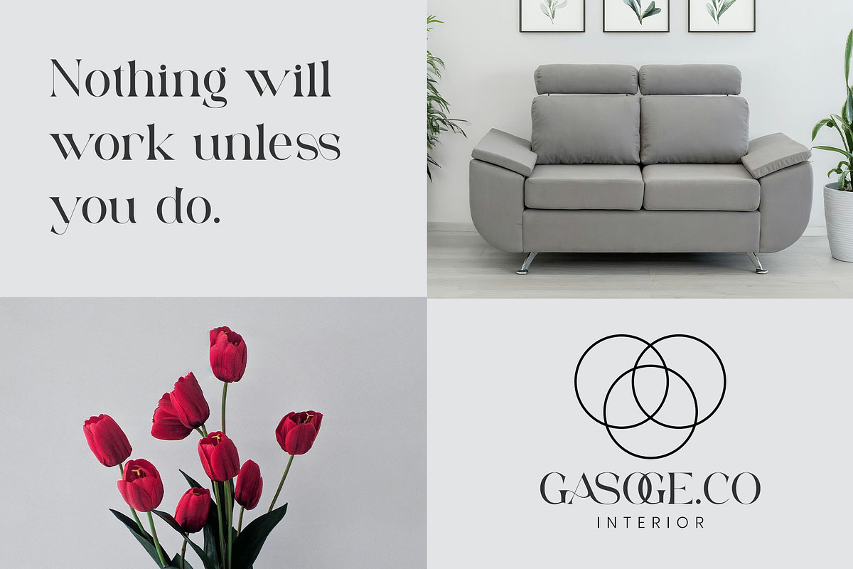 Gasley - Modern Serif Font, a Serif Font by Aqeel_Art (Photo 7 of 12)