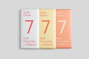 Chocolate Bar Mockup Vol.3