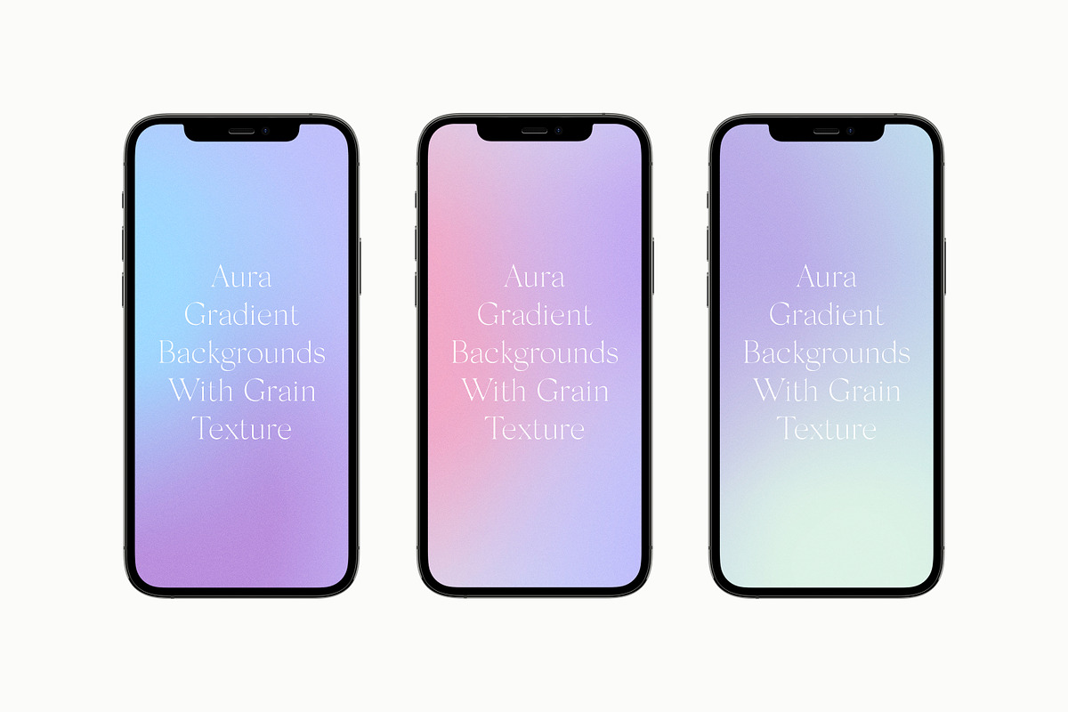 Aura Grainy Gradient Textures PS, an Object Graphic by Feel This (Photo 3 of 19)