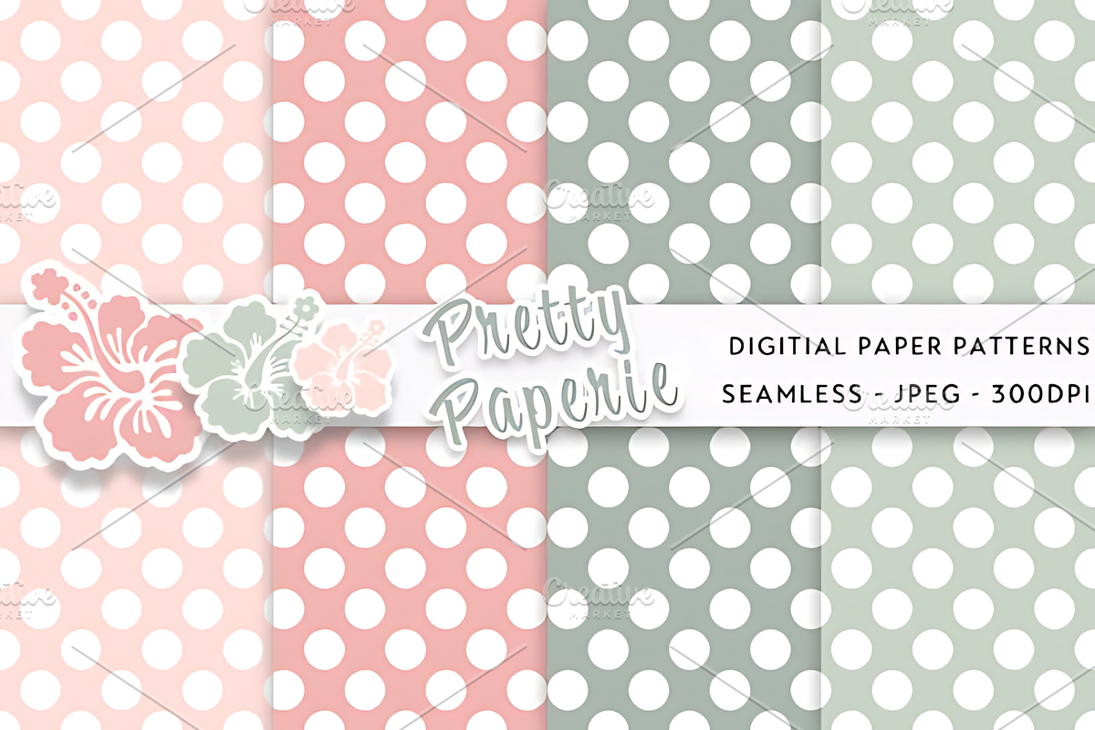 20 Digital Paper Backgrounds, a Pattern Graphic by Ink Gallery (Photo 1 of 6)