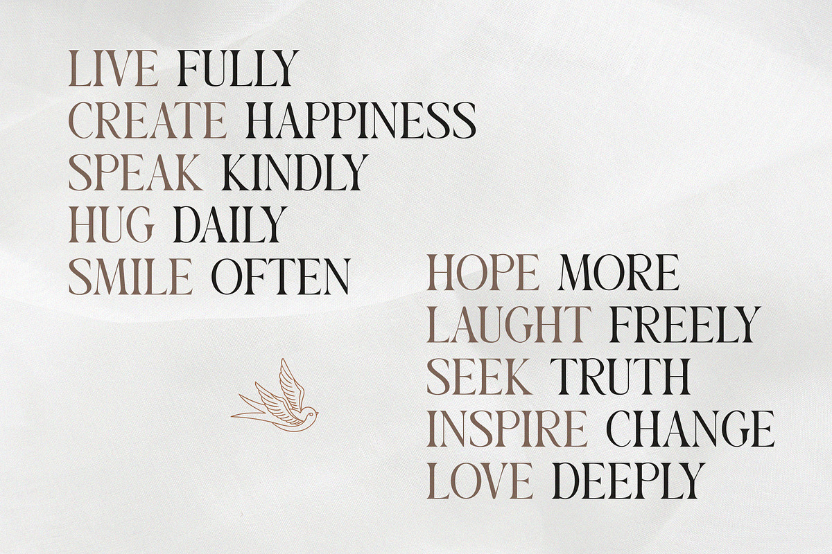 ROSSTA NORLA, a Serif Font by Muflieart (Photo 6 of 7)