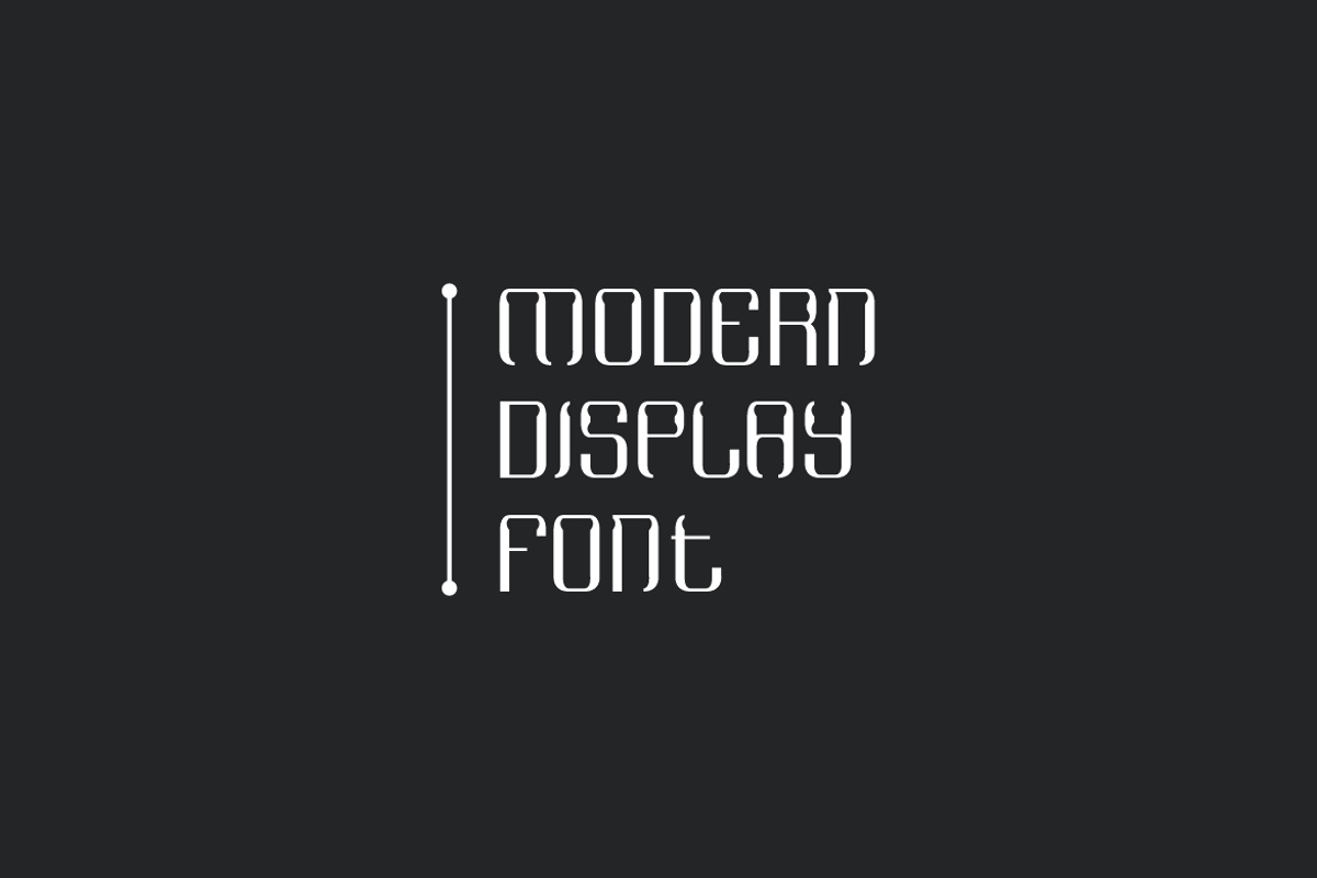 Sandez - Techno Font, a Sans Serif Font by QR Design Studio (Photo 2 of 6)