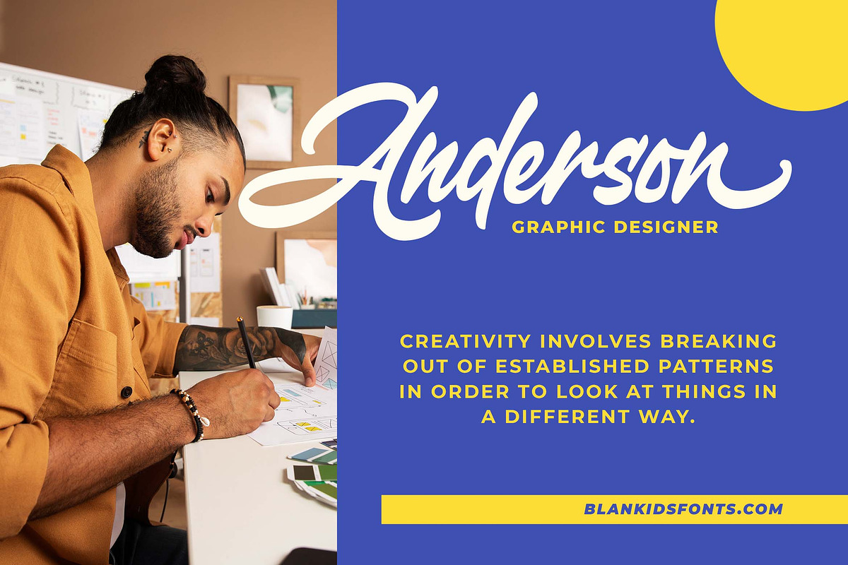 Astroline a modern bold script font, a Font by Blankids Studio (Photo 5 of 12)