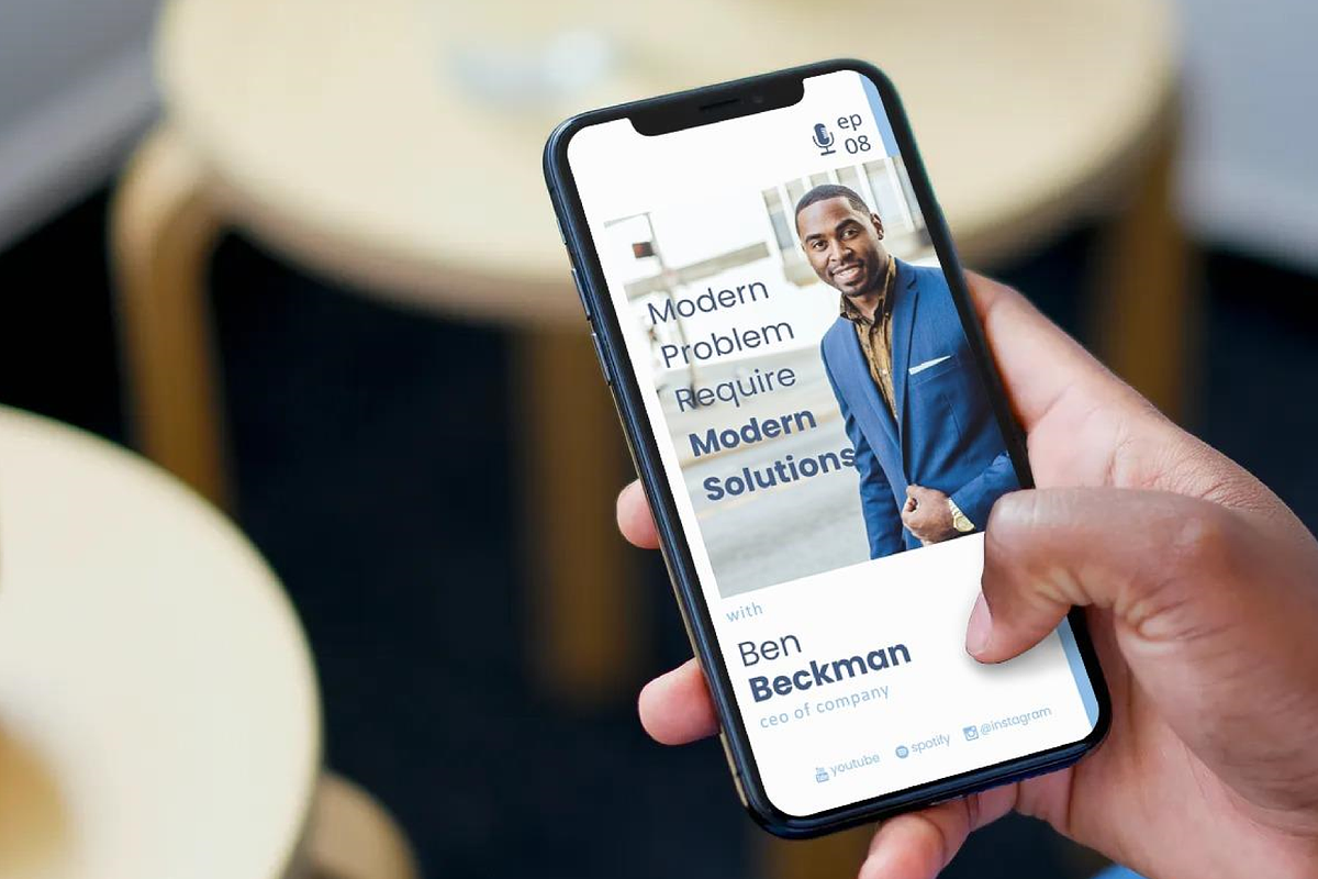 Podcast ig stories and posts keynote, a Social Media Template by rivatxfz (Photo 2 of 4)