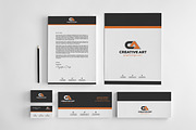 Branding Identity, a Stationery Template by Graphic Origin (Thumbnail 1 of 11)
