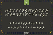 Script font Gilly handmade, a Script Font by Itsmesimon (Thumbnail 3 of 12)