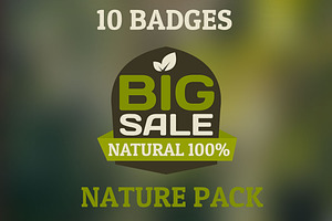 Bio Badges pack. 10 HQ badges