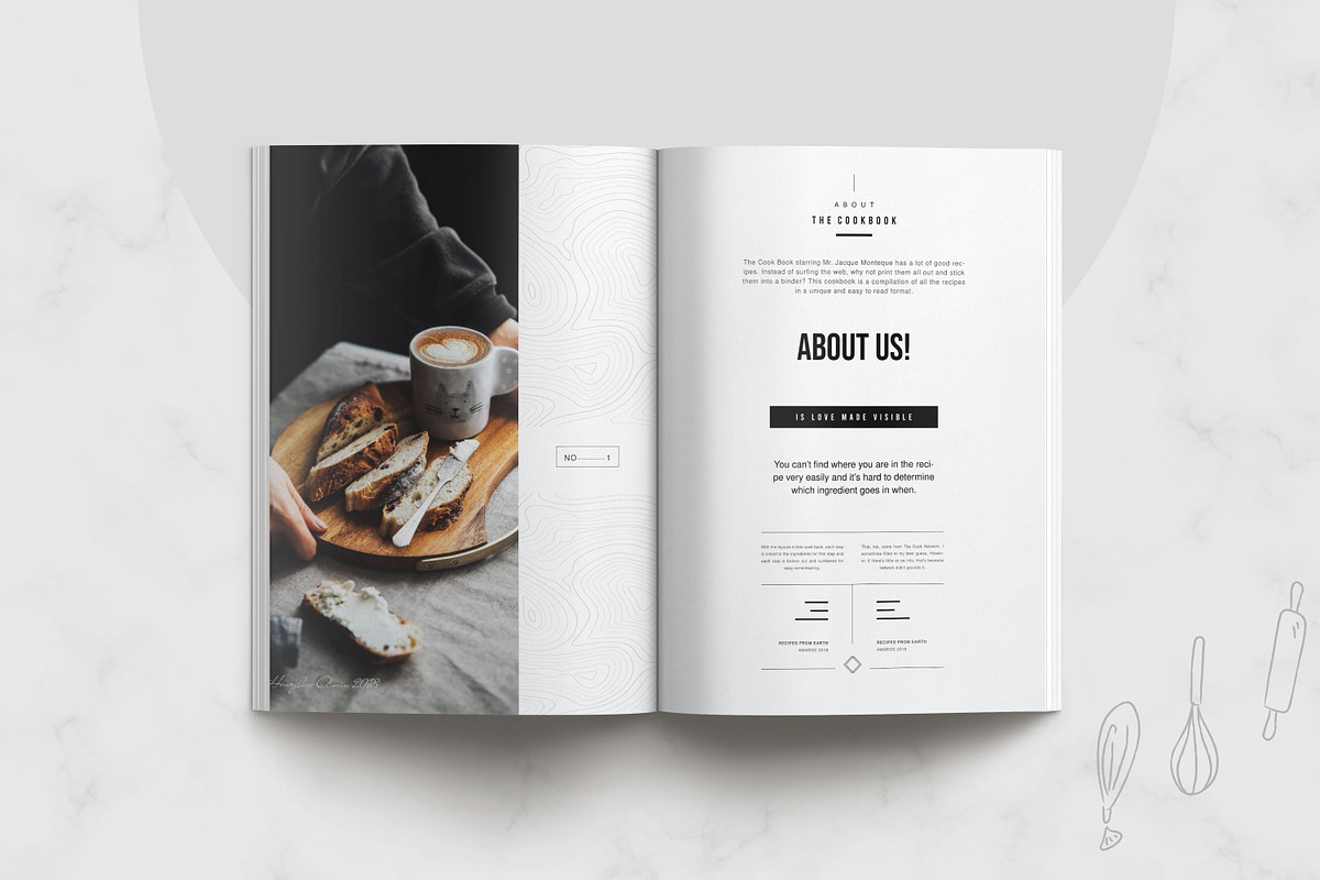 Cookbook | Recipe Book, a Brochure Template by S A N D Y (Photo 2 of 12)