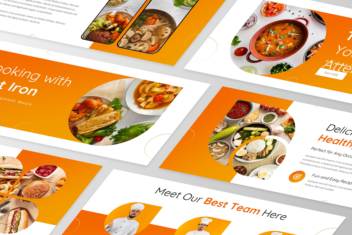 Cooking Innovation - Food Keynote, a Presentation Template by GraphauseProject (Photo 2 of 6)