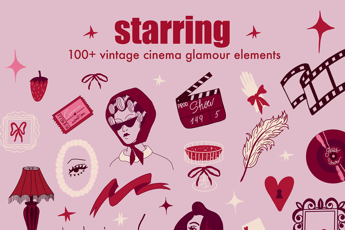 Velvet Venom - Vintage Graphics, an Object Graphic by Elena Choo (Photo 3 of 10)
