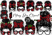 Messy bun clip-art, an Illustration by CreationArt (Thumbnail 1 of 5)