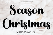 Season Christmas, a Handwritten Font by InermediaSTUDIO (Thumbnail 1 of 8)