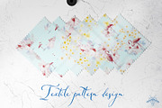 Oasis | Watercolor Flamingo patterns, a Pattern Graphic by Tanya Vollar (Thumbnail 7 of 10)