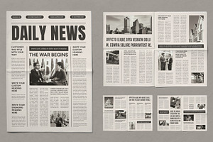 Classic Professional Newspaper, a Stationery Template by ContestDesign