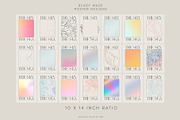 Beach, Sea & Gradient Poster Design, an Illustration by January Bloom (Thumbnail 3 of 14)