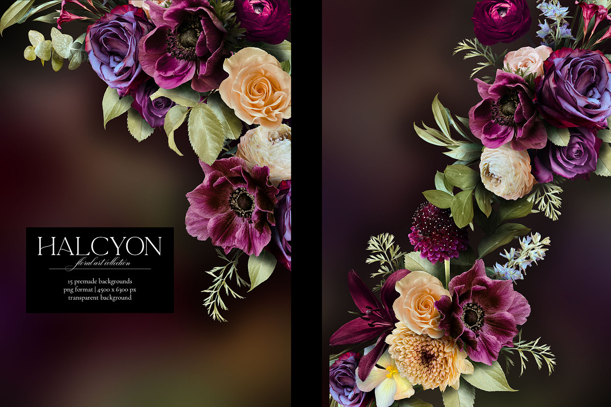 Halcyon Floral Art Collection, an Object Graphic by Eclectic Anthology (Photo 4 of 17)