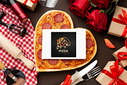 Modern Pizza Logo Template, a Branding & Logo Template by YUDesignStore (Thumbnail 3 of 7)