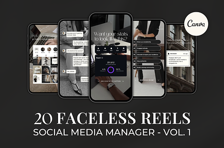 Instagram Faceless Reels Template, a Social Media Template by Gilla Templates