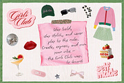GIRLS CLUB: collage pack 150+, an Object Graphic by lerinartstudio (Thumbnail 9 of 9)