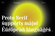 Proto Serif Bold, a Serif Font by Bukva™ Type Foundry (Thumbnail 3 of 13)