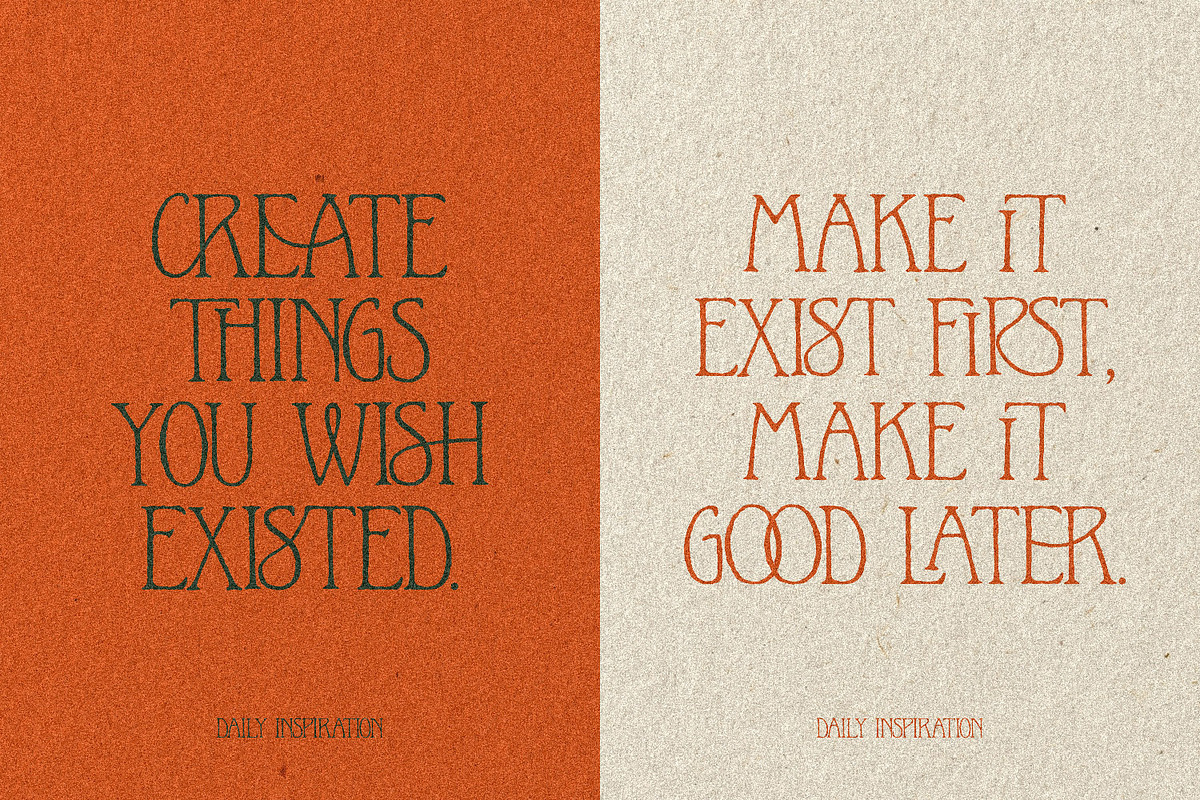 Le Petite Muse Vintage Ligature Font, a Serif Font by AndrewPixelType (Photo 9 of 11)