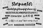 Stormwater Brush Font, a Script Font by iPad Lettering (Thumbnail 2 of 7)