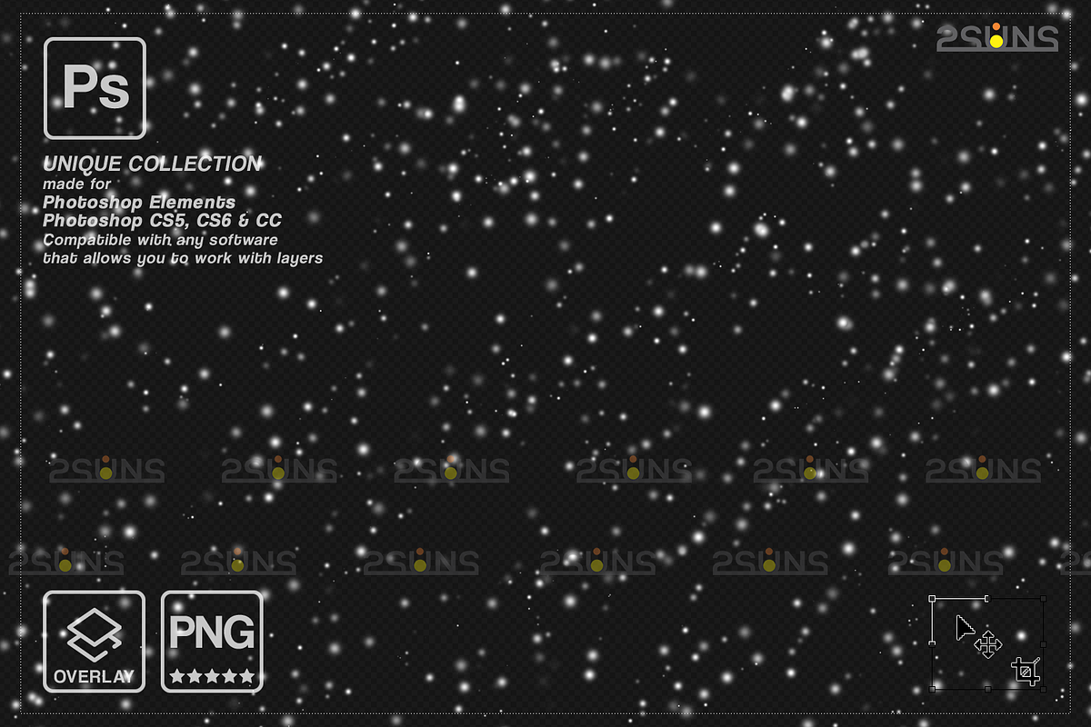 Christmas Photoshop overlay, an Object Graphic by 2SUNS (Photo 3 of 9)