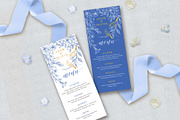 Love birds Wedding Menu card, an Invitation Template by Shwet Art (Thumbnail 4 of 5)