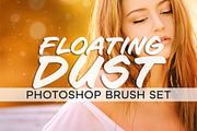 23 Floating Dust Photoshop Brush Set, a Brush Add-On by Click Click Studio (Thumbnail 1 of 10)