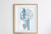 3 typography posters, an Education Illustration by Olillia (Thumbnail 3 of 13)