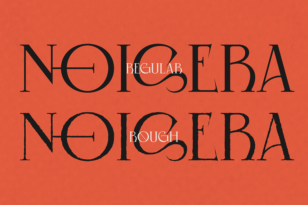 Noisera - Distressed Serif Font, a Serif Font by shineink.designlab (Photo 11 of 15)
