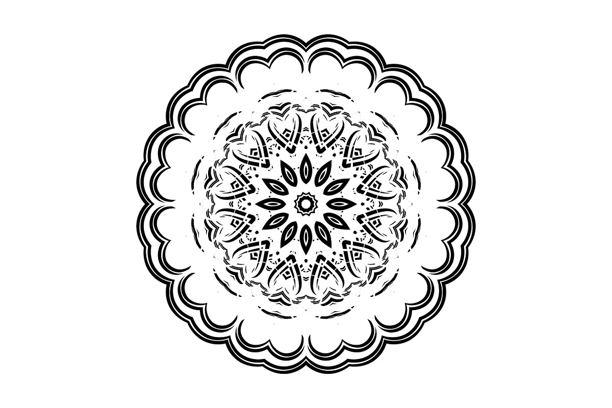 Decorative Mandala Digital Art Pack, a Decorative Illustration by NJ Himel (Photo 87 of 101)