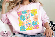 Boho Easter Bunny Png, an Illustration by Daily.Designs (Thumbnail 4 of 5)
