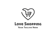 Love Shopping Logo Template, a Branding & Logo Template by Logo20 (Thumbnail 2 of 2)
