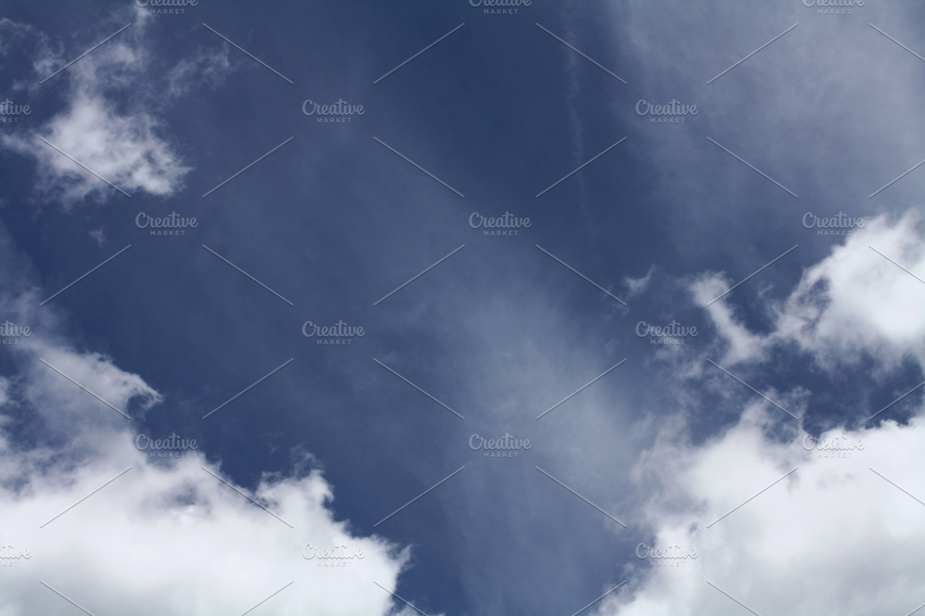 Cloudy Blue Sky