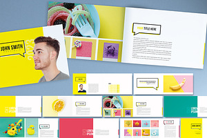 Colorfull Block Portfolio