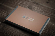 Minimal Corporate Business Card V4, a Business Card Template by PSD Storm (Thumbnail 1 of 6)