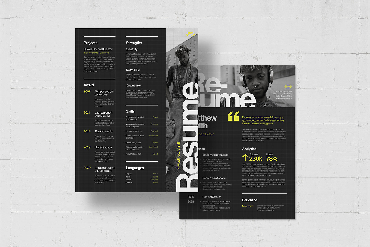 CV Resume, a Resume Template by BrandPacks (Photo 4 of 5)