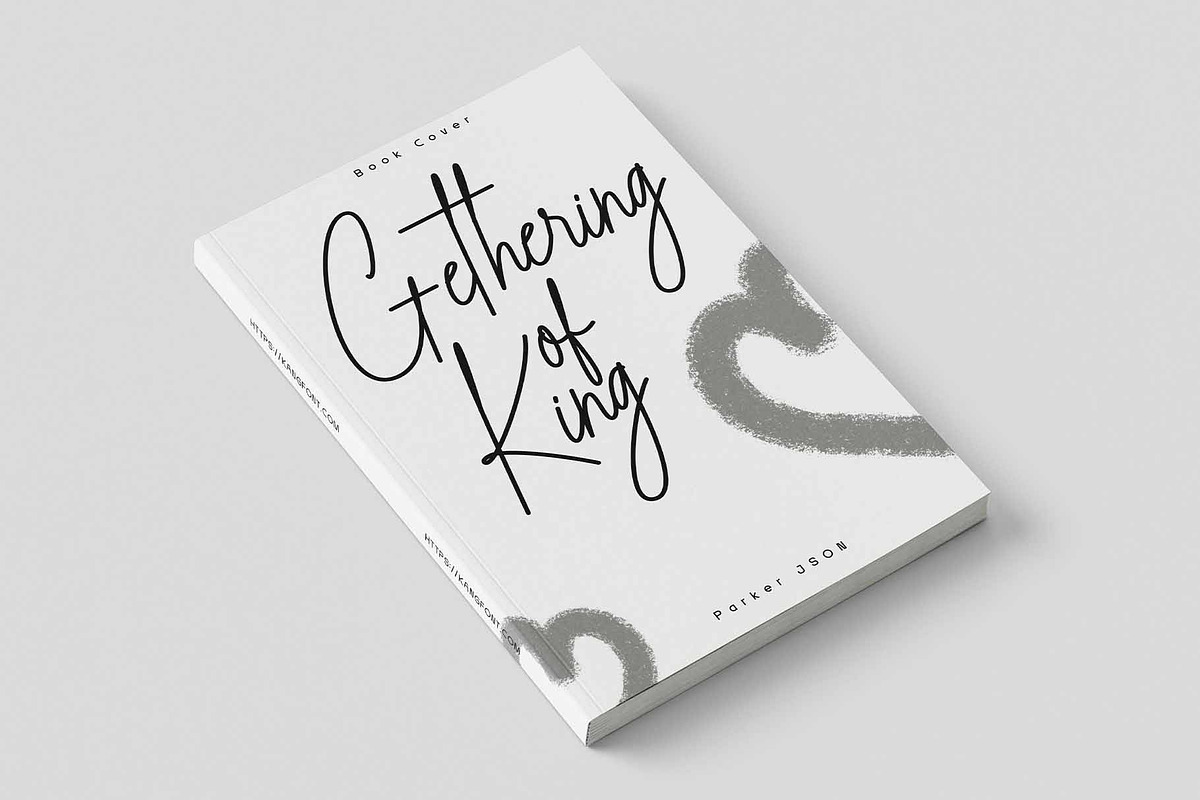 Qalbhu – Signature Font, a Script Font by kangfont Studio (Photo 7 of 10)