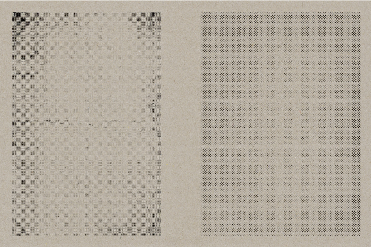 Halftone Paper & Card Vectors, a Texture Graphic by Offset (Photo 10 of 16)