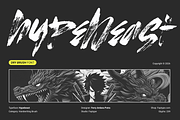 Hypebeast | Raw Brush Font, a Handwritten Font by Ardana Creative (Thumbnail 1 of 15)