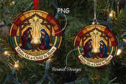 Unto Us A Child Is Born Nativity PNG, a Seasonal Illustration by CrexoraLab (Thumbnail 1 of 3)