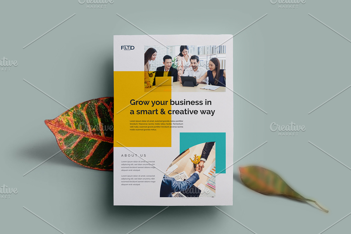Flyer Template Set, a Flyer Template by Cristal Pioneer (Photo 2 of 7)