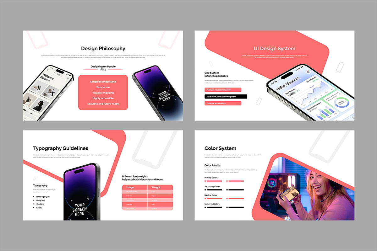 App Showcase Presentation Template, a Presentation Template by White Graphic (Photo 7 of 11)