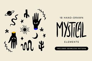 Hand-Drawn Mystical Illustrations