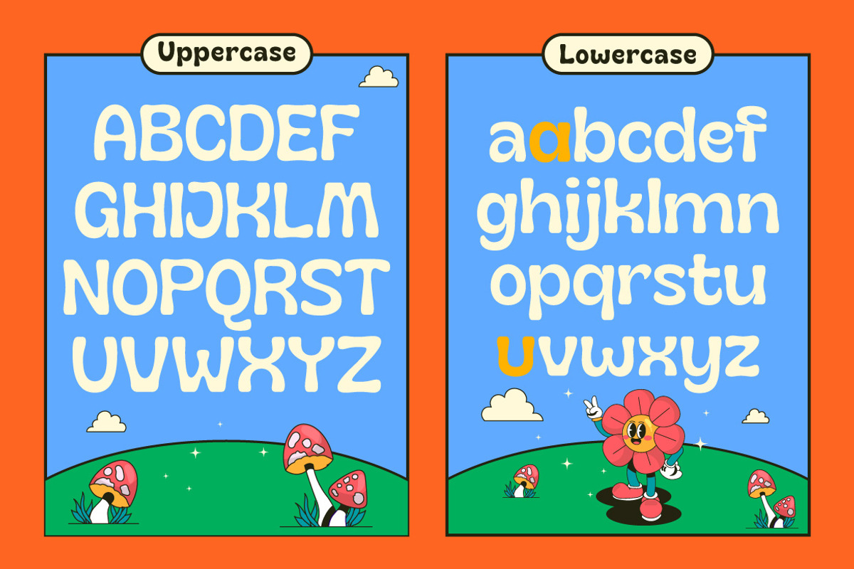Mricha Variable Groovy Font, a Font by GroovyFontCo (Photo 5 of 8)