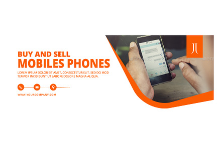 Animated Mobile Phone Facebook Cover, a Templates & Theme by Nisha Droch