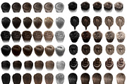 Hair clipart large set, an Illustration by Elenbushe (Thumbnail 10 of 11)